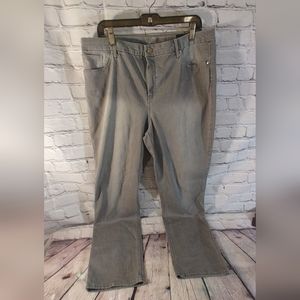 Chico's So Lifting 3X Slim Grey Stingray Jeans NWT